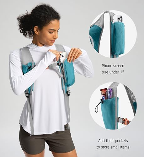 Teal Blue Small Hiking Daypack — photo 4