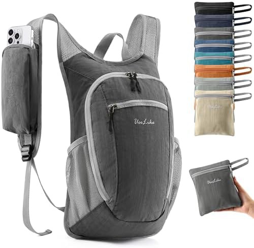 Iron Grey Packable Hiking Backpack