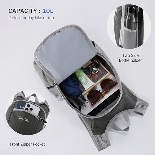 Iron Grey Packable Hiking Backpack — photo 5