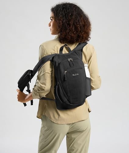Black Packable Hiking Daypack 10L — photo 3