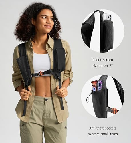 Black Packable Hiking Daypack 10L — photo 4