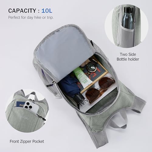 Light Grey Hiking Daypack 10L — photo 5