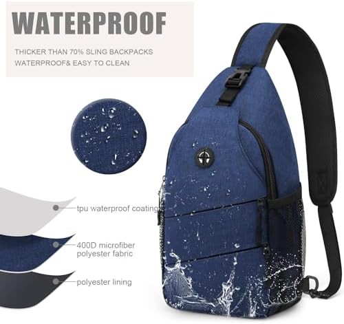 Womens trendy crossbody sling backpack — photo 4