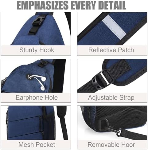 Womens trendy crossbody sling backpack — photo 5