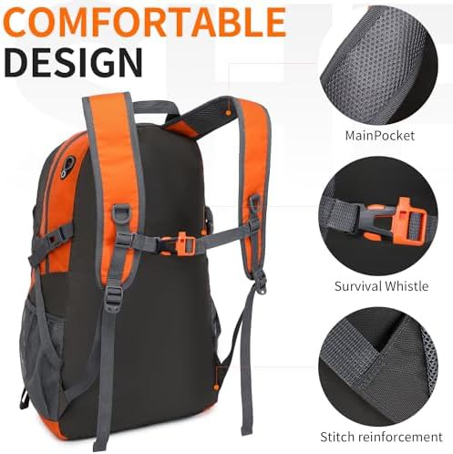 40L waterproof sport packable hiking backpack — photo 4