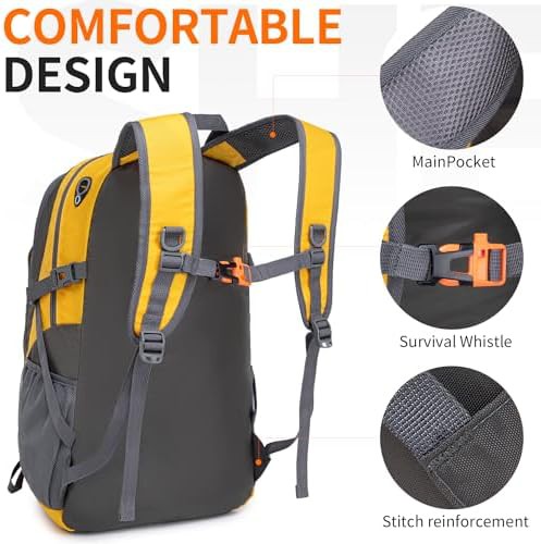40L lightweight waterproof travel camping backpack — photo 4