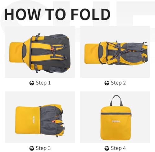 40L lightweight waterproof travel camping backpack — photo 5