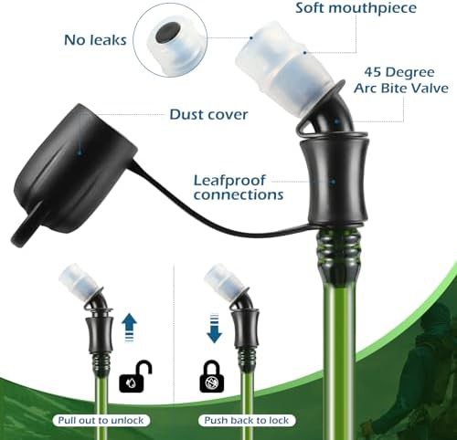 Military Green Hydration Bladder 3L Capacity — photo 3