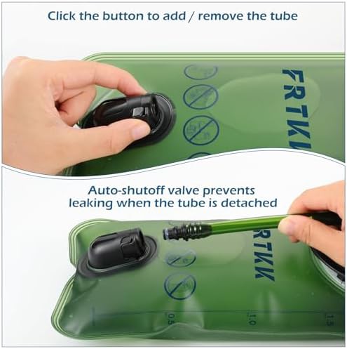 Military Green Hydration Bladder 3L Capacity — photo 5