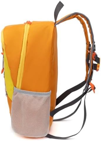 Orange ultralight kids hiking backpack — photo 3