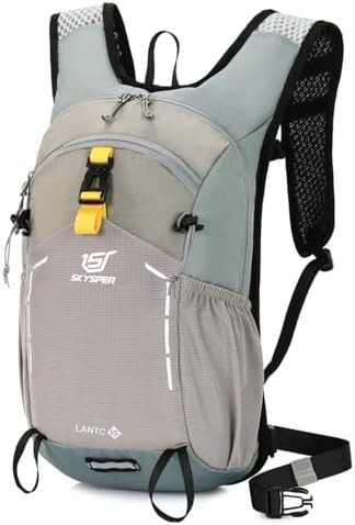 Water resistant 15L hiking backpack