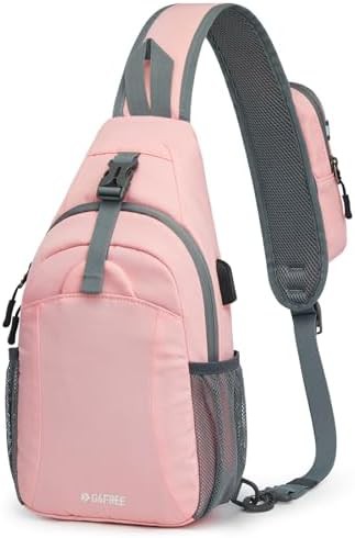 Crossbody hiking chest sling bag