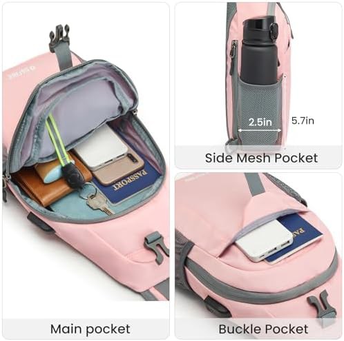 Crossbody hiking chest sling bag — photo 3