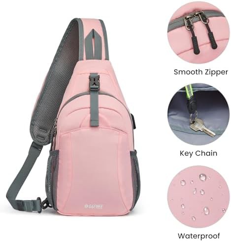 Crossbody hiking chest sling bag — photo 5