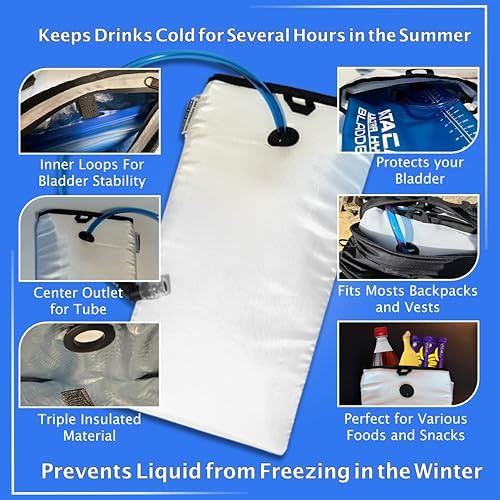 Insulated water bladder cooling pouch — photo 3