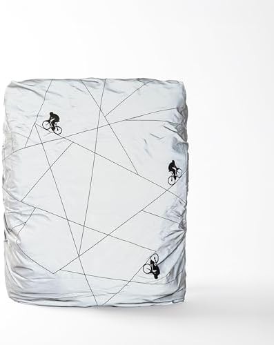 Grey reflective rain cover size small — photo 4