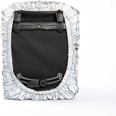 Grey reflective rain cover size small — photo 5