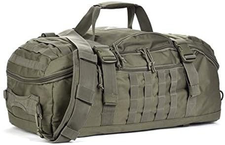 Gym Duffle Backpack with Shoe Compartment