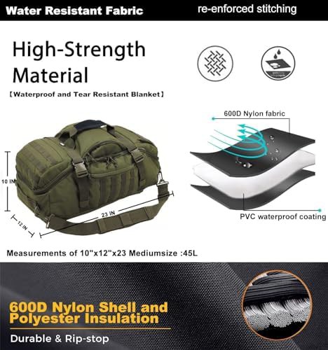 Gym Duffle Backpack with Shoe Compartment — photo 4