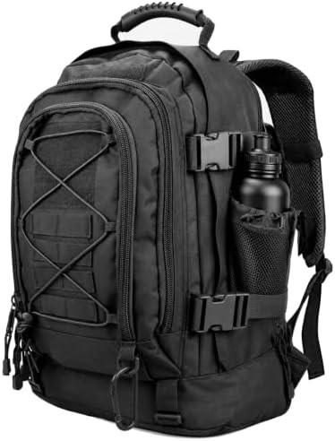 Black MOLLE Tactical Hiking Daypack