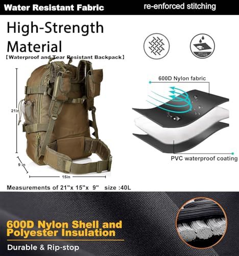 Green MOLLE Tactical Assault Pack — photo 3