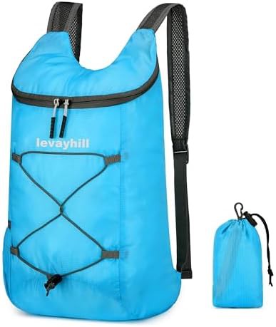 Blue 16L foldable daypack