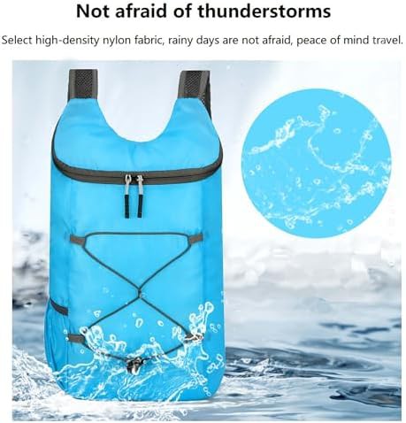 Blue 16L foldable daypack — photo 3