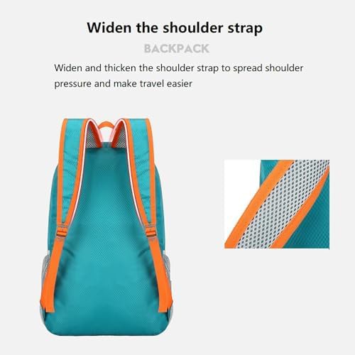 Lake blue 25L foldable backpack — photo 4