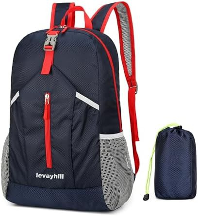 Dark blue 25L foldable daypack