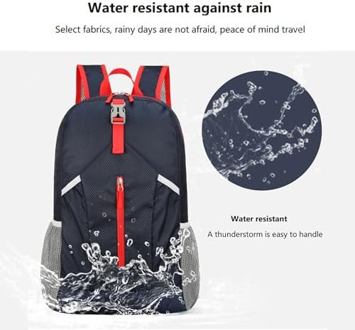 Dark blue 25L foldable daypack — photo 4