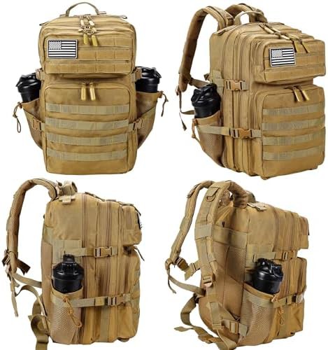 Khaki tactical assault pack 45L — photo 3