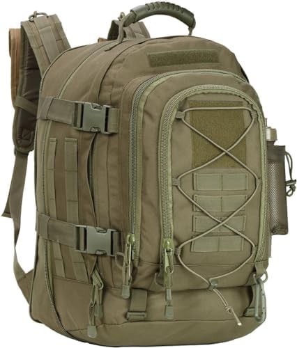 Expandable tactical hiking rucksack for camping
