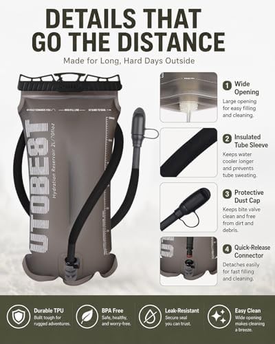 UTOBEST water bladder 3l for hiking — photo 5
