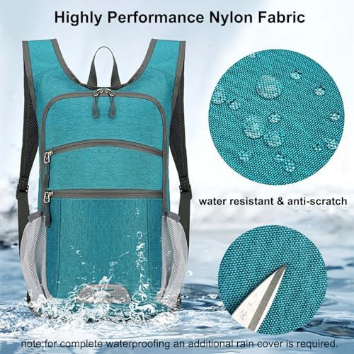 15l ultralight foldable travel pack navy — photo 3