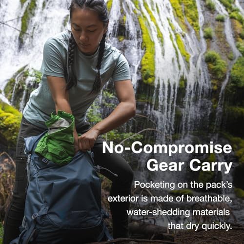 Escapade green waterproof hiking pack 34l — photo 5