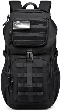 Waterproof hiking rucksack 25L black — photo 3