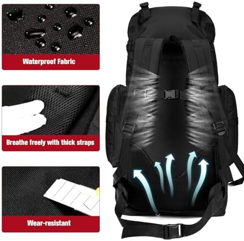 Military Tactical 70L Molle Rucksack — photo 5