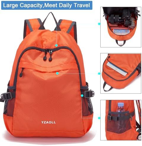 Orange 20L Small Hiking Daypack — photo 4