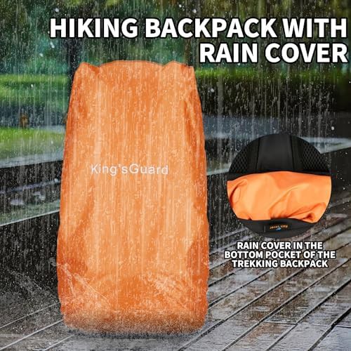 Green 60L outdoor climbing backpack — photo 4