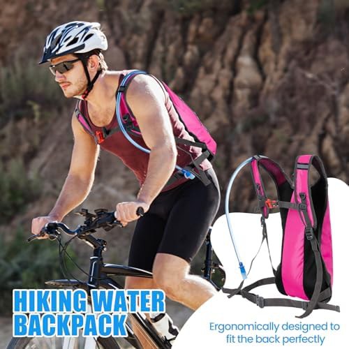Two Pack 2L Hydration Water Backpacks — photo 5