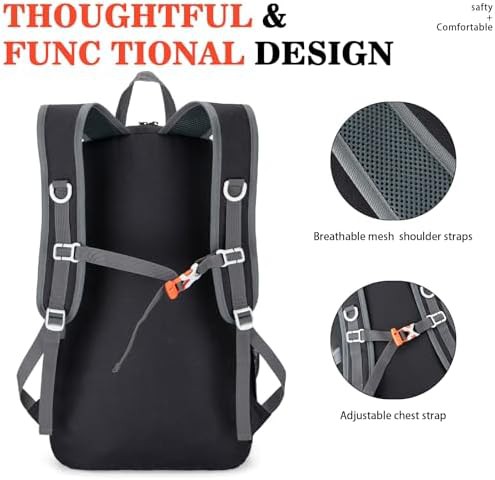 35l ultra lightweight foldable hiking backpack — photo 4