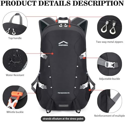 35l ultra lightweight foldable hiking backpack — photo 5