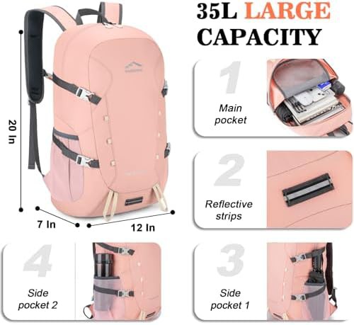 Packable 35l ultralight foldable hiking bag — photo 3