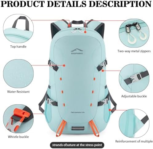 Ultralight 35l foldable packable hiking daypack — photo 5