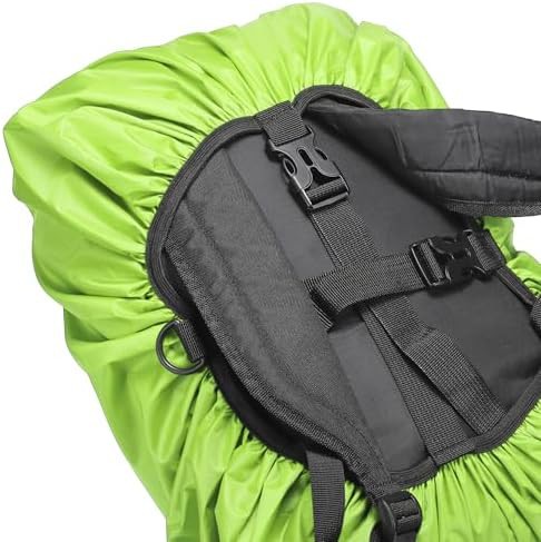 Fluorescent green waterproof rain cover extra small — photo 4