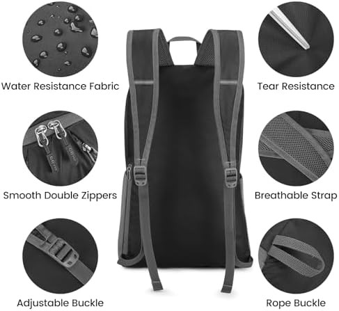 Foldable hiking sport daypack 24l — photo 5