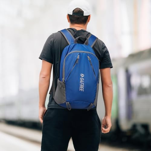 Blue water-resistant sport daypack 24l — photo 3
