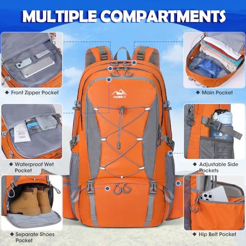 Lightweight Travel 50L Hiking Daypack — photo 4