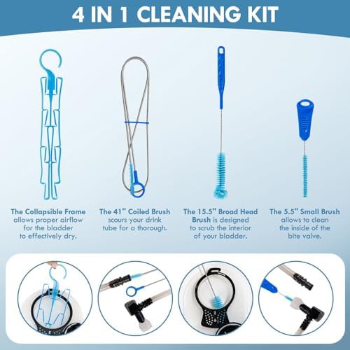 Hydration Bladder with 4 in 1 Cleaning Kit — photo 3