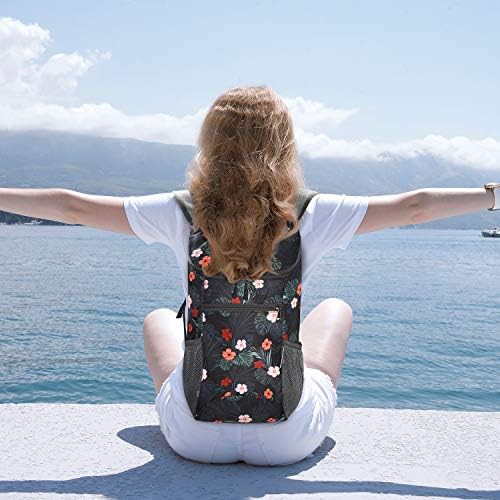 Flower grey sling backpack rfid — photo 5